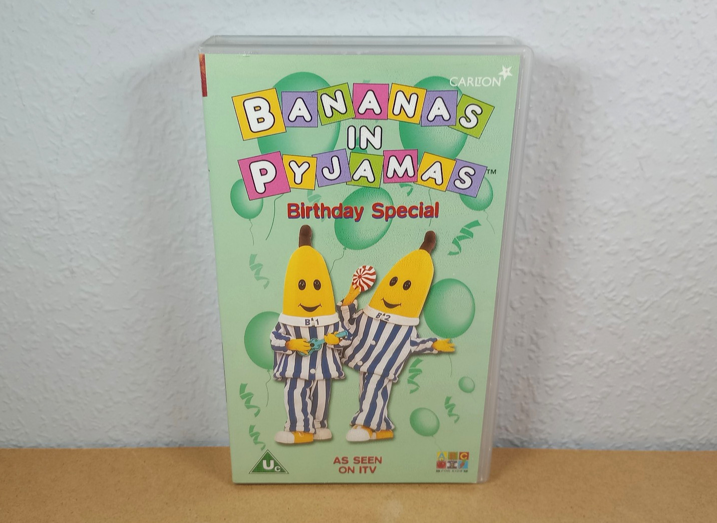 Bananas In Pyjamas Birthday Special VHS Video Cassette Carlton 2001 ITV Vintage