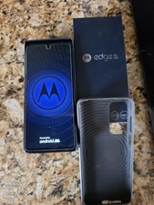 Motorola Moto Edge 5G 2021 256GB Blue Unlocked Smartphone - Very Good