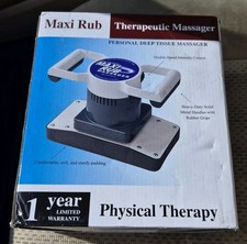 The Original Maxi Rub Therapeutic 2 Speed Massager Elctric Open Box