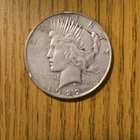 1922 Peace Dollar $1 Silver Coin Philadelphia Circulated KM#150 0.9 Fineness