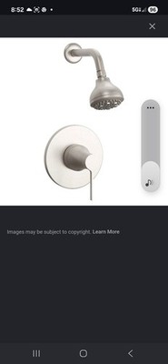 PROFLO PF3920G Spiers Shower Only Trim Package - Chrome