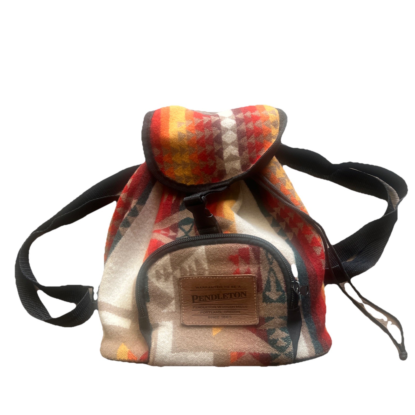 Pendleton Wool Nylon Mini Backpack Southwestern P… - image 1