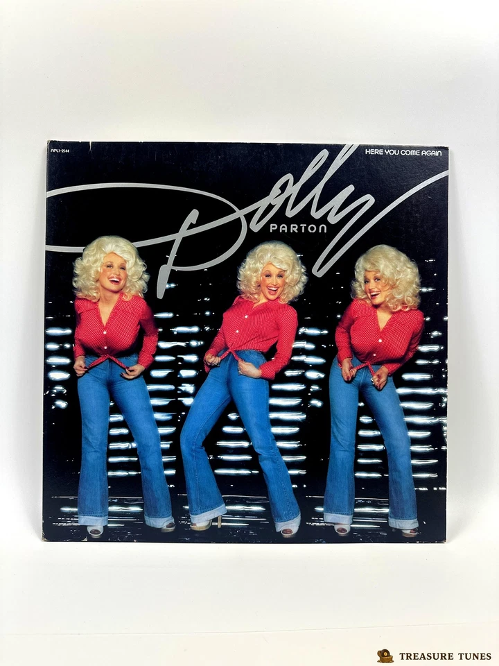 Dolly Parton - Here You Come Again Vinyl LP [1977] APL1-2544 - Image 2 of 4