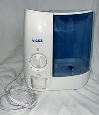 Vicks Warm Mist Humidifier, Blue & White, 1 G...