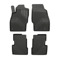 FußMatten FüR Opel Corsa D 2006-2014 / Corsa E 2014-2019 TPE Schwarz 4 Teile