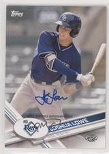 2017 Topps Pro Debut Auto Josh Lowe Joshua Lowe #49 Auto 9nn