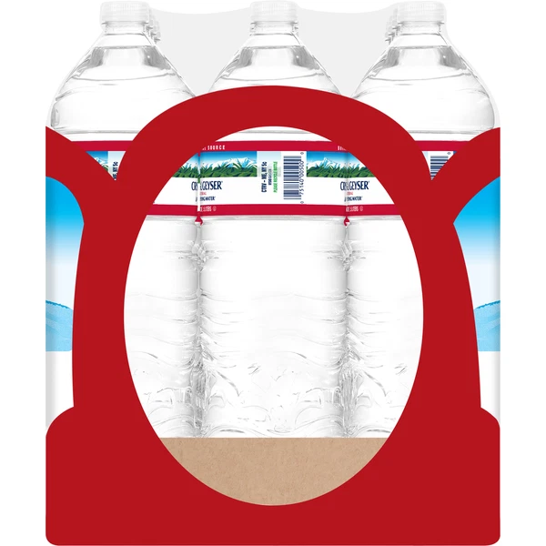 💧 Crystal Geyser® Agua de manantial alpina natural - Botella de 50,7 fl oz Foto 2 de 4