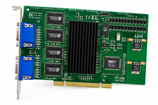 Colorgraphic Predator LT2 PCI Dual VGA Video Card PC-612302-R3 Tested / Working