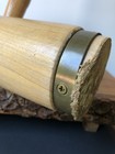 Vtg Alvin Wooden Croquet Mallet Brass Wrapped Heads Pre-owned Rare 37” — photo 6