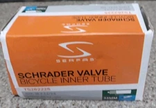 SERFAS SCHRADER VALVE Bicycle Inner Tube TS262225 26x2.2/2.5