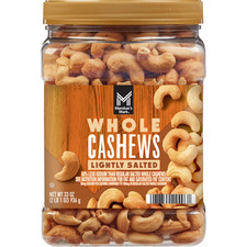 Member's Mark Lightly Salted Whole Cashews 33 oz. Great Price
