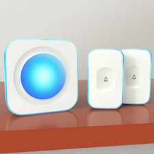 Wireless Doorbell 1200 Feet 1 Receiver 2 Buttons, 1 2 Buttons