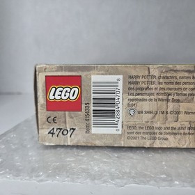 LEGO Harry Potter Philosopher's Stone Hagrid's Hut 4707 New Retired Sealed 2001