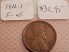 1912-S Lincoln Cent in Fine to Very Fine Condition #3
