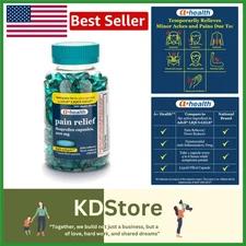 A+ Health 200mg Ibuprofen Softgels – Fast Temporary Pain & Fever Relief, 240 ...