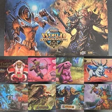World of Warcraft TCG Playmats USED- Many variations - YOU PICK - Free Shipping!