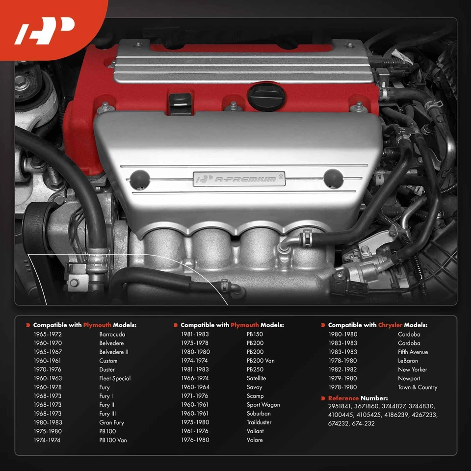 A-Premium Exhaust Manifold for Dodge Challenger Chrysler Town & Country Plymouth - Image 3 of 4