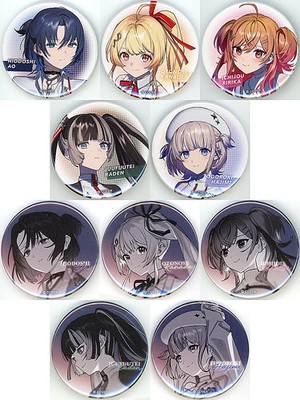 Badge Bins All 10 Types Set ''Virtual YouTuber Hololive ReGLOSS's PLAYLIST 02
