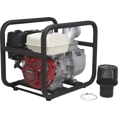 NorthStar Self-Priming Semi-Trash Water Pump, 4in. Ports, 23,040 GPH, 3/4in.