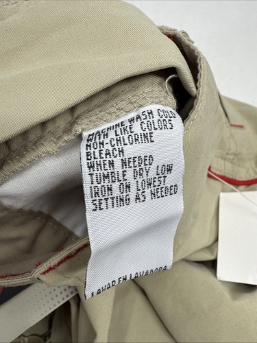 OTB One Tough Brand Zip Off Convertible Khaki Cargo Pants Shorts Boys Sz 12 NWT - Picture 14 of 24