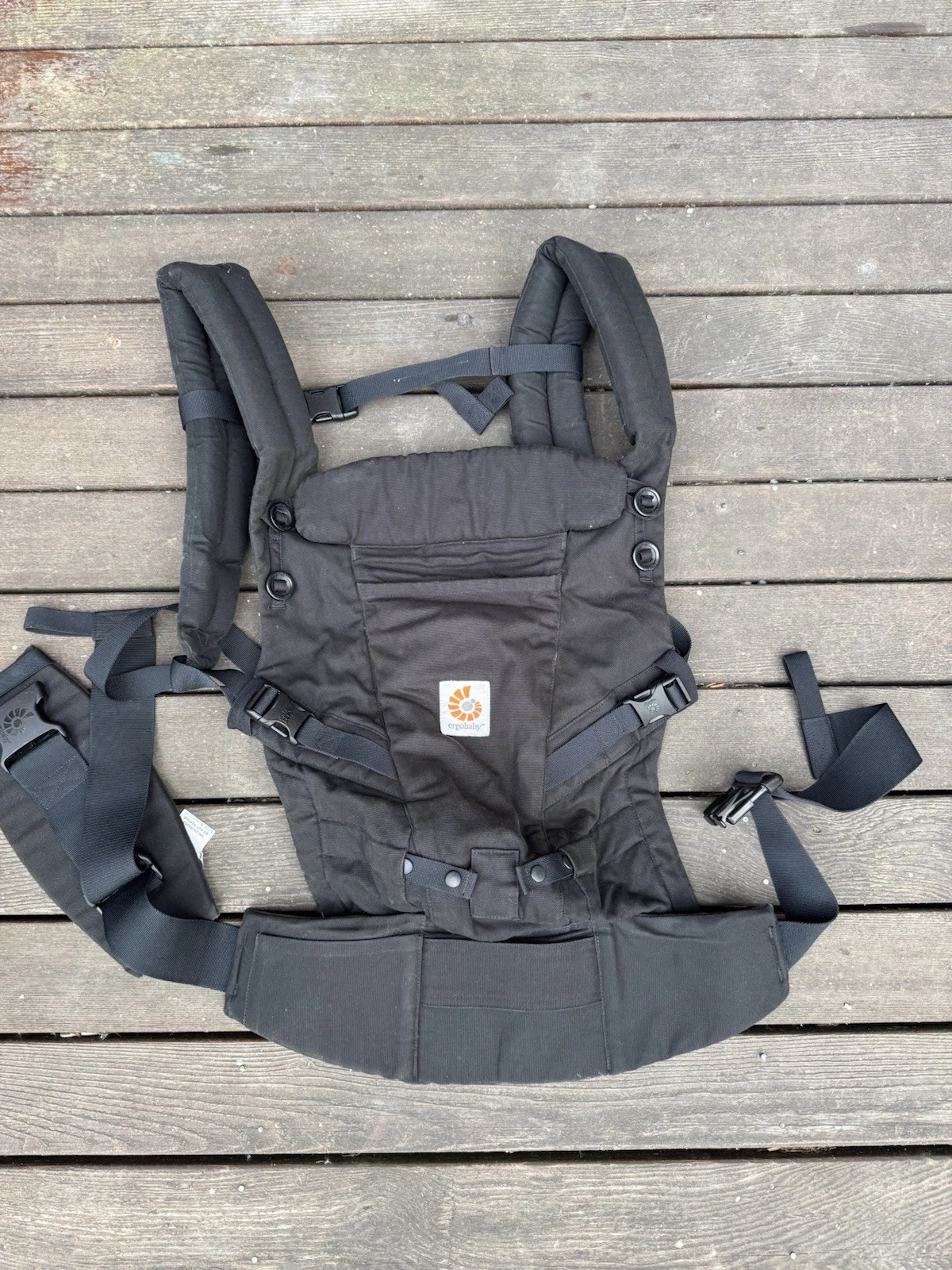 Ergobaby Adapt Baby Carrier Holder Chest Black Ergo Baby Child Front Holder