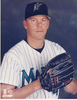 Dennis Cook Color X 10 Photo Florida Marlins Pitcher