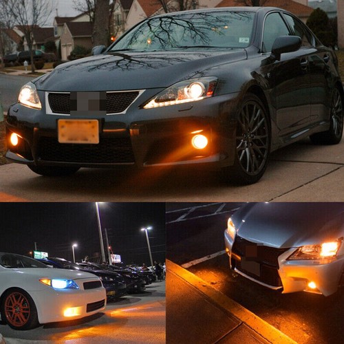 2X Amber 9006 HB4 9012 Car Pickup Truck Fog Lights Driving Lamp 92-SMD LED Bulbs - Picture 11 of 12