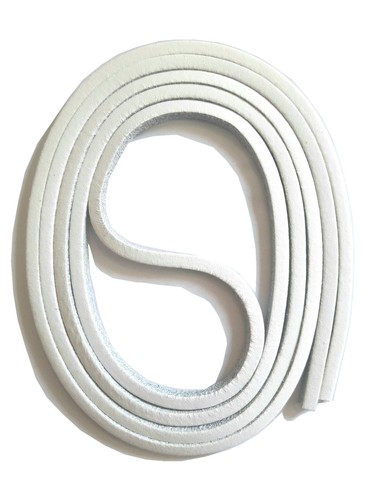 SNORS SHOELACES LEATHER LACES - WHITE - DOCKSIDER STRAP - 第 1/4 張圖片