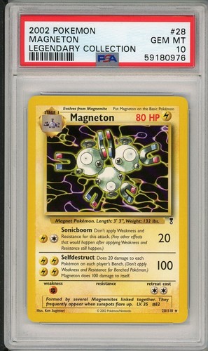 Magneton graded PSA 10 for sale on eBay