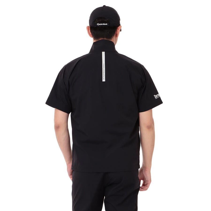 TaylorMade Men's Golf Rainwear Jacket & Pants Set TL439 Black