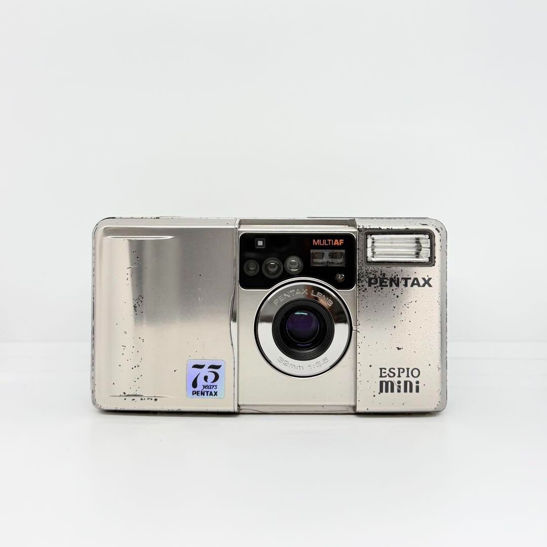 【稼働】PENTAX ESPIO mini 75years PENTAX Pentax Espio Mini 75 Years 35mm Point&Shoot Film Camera free