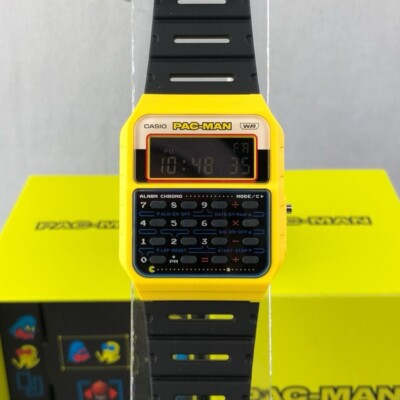 Casio CA-53WPC-1B Nostalgic PAC-MAN collaboration Design Digital