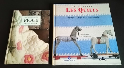 Lot 2 livres - Les Quilts 20 projets D. Lodge - Piqué Artisanat rural Patchwork - Picture 1 of 11