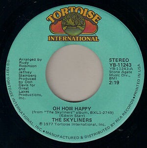 The Skyliners - Oh How Happy / We've Got Love On Our Side (7'')