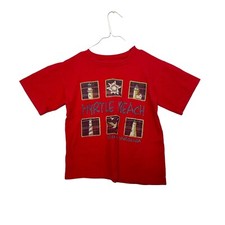 Vintage Myrtle Beach SC Vacation Red Graphic Destination T-Shirt- KIDS No Size