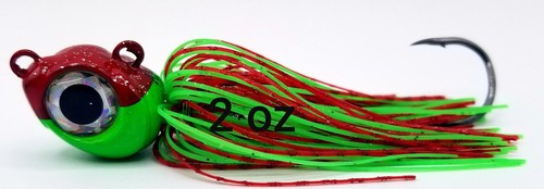 6pkg, Fluke Jig, Swing Tail Jig, Silicone Jig, Bucktail Jig, 3/8, 1, 2oz Striper - Picture 7 of 18