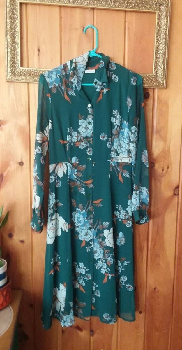 green emerald velvet dress Del Mar Dress main image 0
