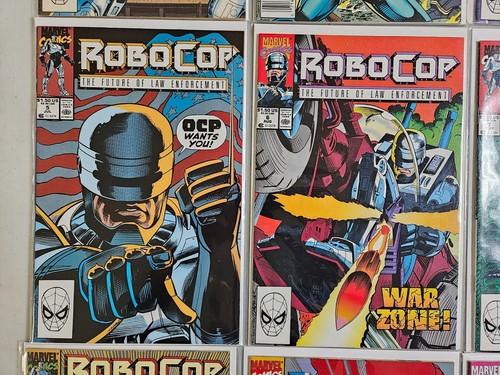 Robocop #1 a #12 1990 1991 Marvel Comics Set/Lote - Imagen 4 de 7