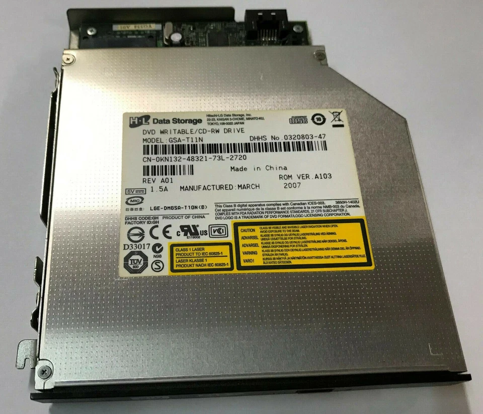 Genuine Hitachi LG GSA-T11N CD DVD±RW IDE Drive Dell OptiPlex 740 745 750 0KN132 - Image 2 of 3