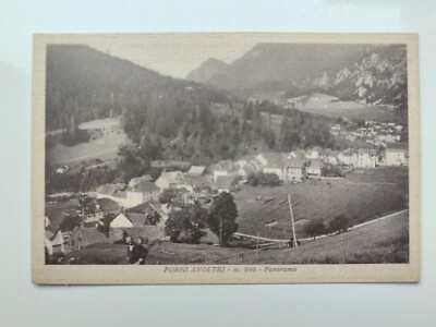 FORNI AVOLTRI (UDINE) old postcard 