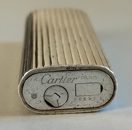 Must de Cartier ACCENDINO TASCA ARGENTO 925 epoca VINTAGE LIGHTER BRIQUET Paris - Foto 11 di 13