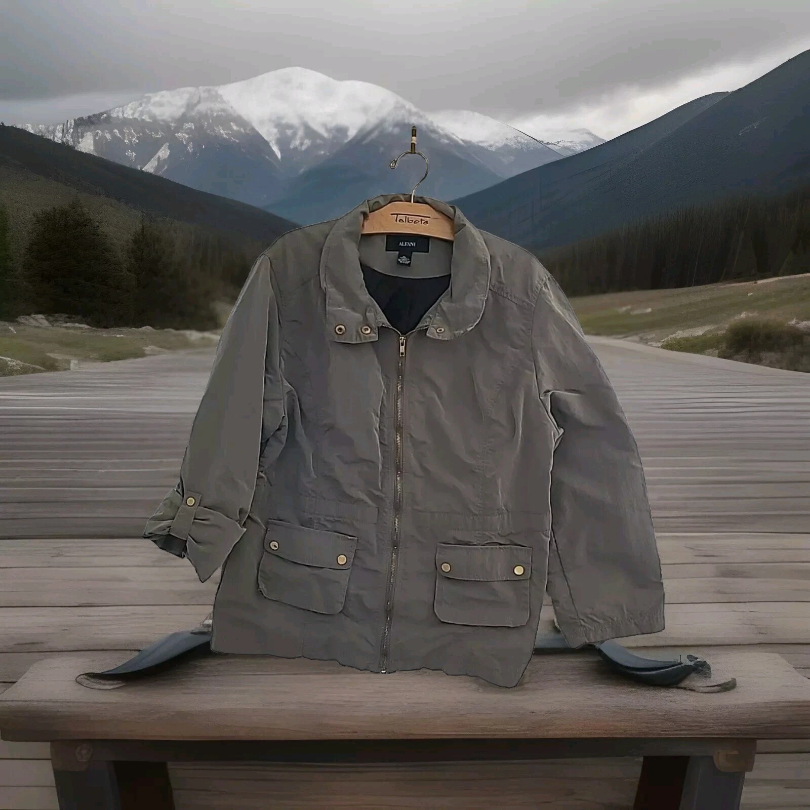 Alfani Men's Packable Performance Jacket Size XL