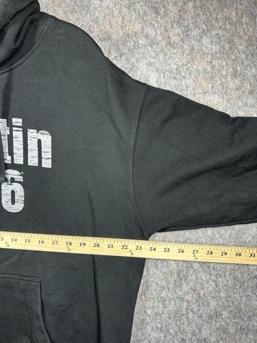 Vintage Stone Cold Austin Hoodie Sweatshirt Black Size XL 3:16 Y2K WWE 2013 Rare - Picture 5 of 8