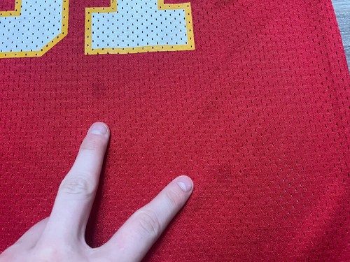Priest Holmes #31 Kansas City Chiefs NFL Vintage Reebok Jersey Youth Size Large - Picture 7 of 8