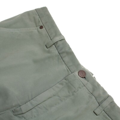 Zanella NWT Chinos / Casual Pants Size 32 US Chester Seafoam Green Cotton Blend