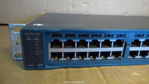 Cisco WS-C2960-48TC-L V02 2960 48-Port 10/100 2x SFP Switch -DAMAGED FRONT COVER - Bild 3 von 6