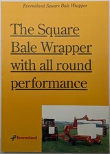 Original Kverneland Square Bale Wrapper Brochure, UK Market, 1996