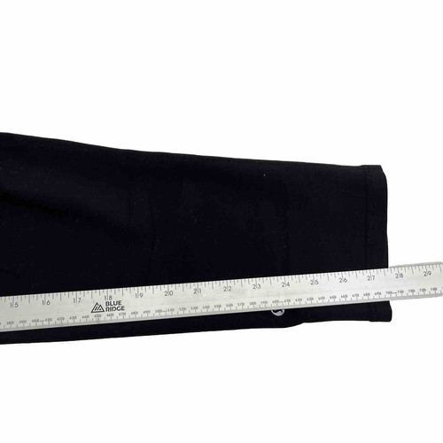 Lululemon Groove Reversible Crop Leg Yoga Pants Athleisure Black Women's Size 10 - Picture 5 of 14