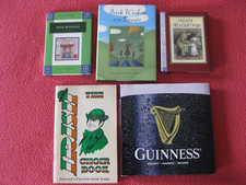 5 Irish Books:  Irish Blessings (2), Irish Wisdom..., Irish Choir Book, Guinness