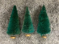Vintage Lot of 3 Pine Trees Fir Trees For Model Scale Trains Scenery